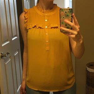 LAST CHANCE Marigold Flutter Blouse